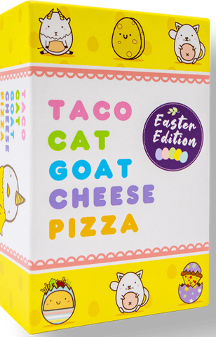 Easter Taco Cat Goat Cheese Pizza