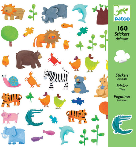 Animals Stickers Sheet
