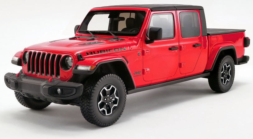 GT SPIRIT Jeep Gladiator 赤 1:18 1/18 2019 Jeep Gladiator Rubicon Pickup Truck, Firecracker Red
