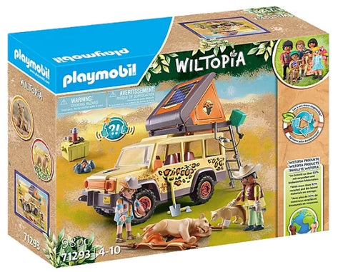 Wiltopia Cross-Country Vehicle with Lions