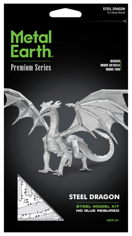 Steel Dragon Premium Metal Earth
