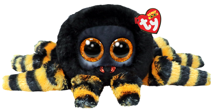 Spider top beanie baby