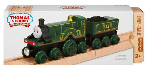 Thomas & Friends Wooden Railway Emily Engine And Coal Car