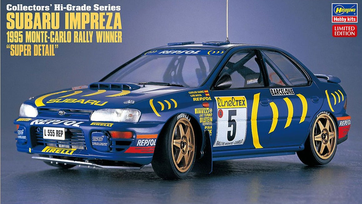 1/24 1995 Subaru Impreza Rally Winner “Super Detail” – Hobby