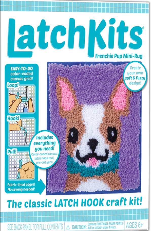 Latchkits Puppy Latch Hook Kit – Hobby Express Inc.