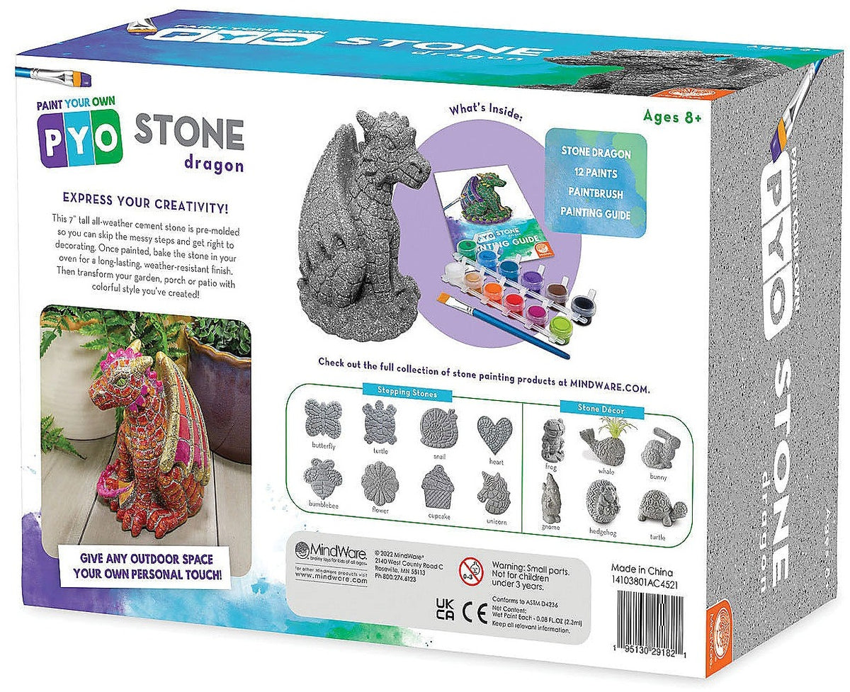 Paint Your Own Stone Dragon – Hobby Express Inc.