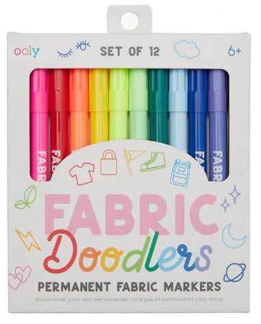 Fabric Doodle Markers (12)