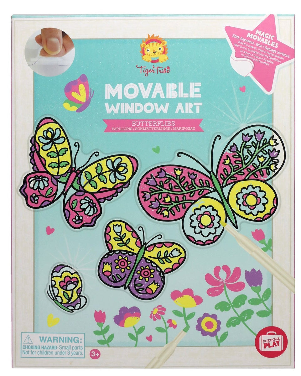 Butterfly Window Art Hobby Express Inc.