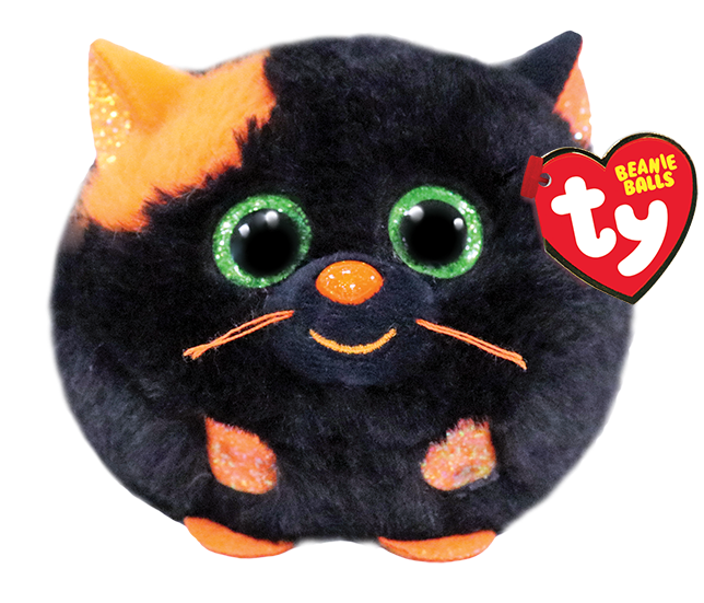 Black cat shop balls