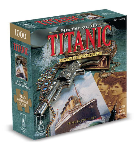 Murder on the Titanic 1000pc Mystery Puzzle