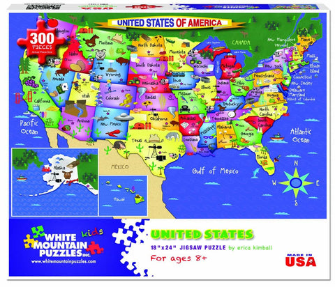 United States of America 300pc Puzzle