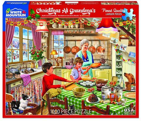 Christmas at Grandma's 1000pc Puzzle