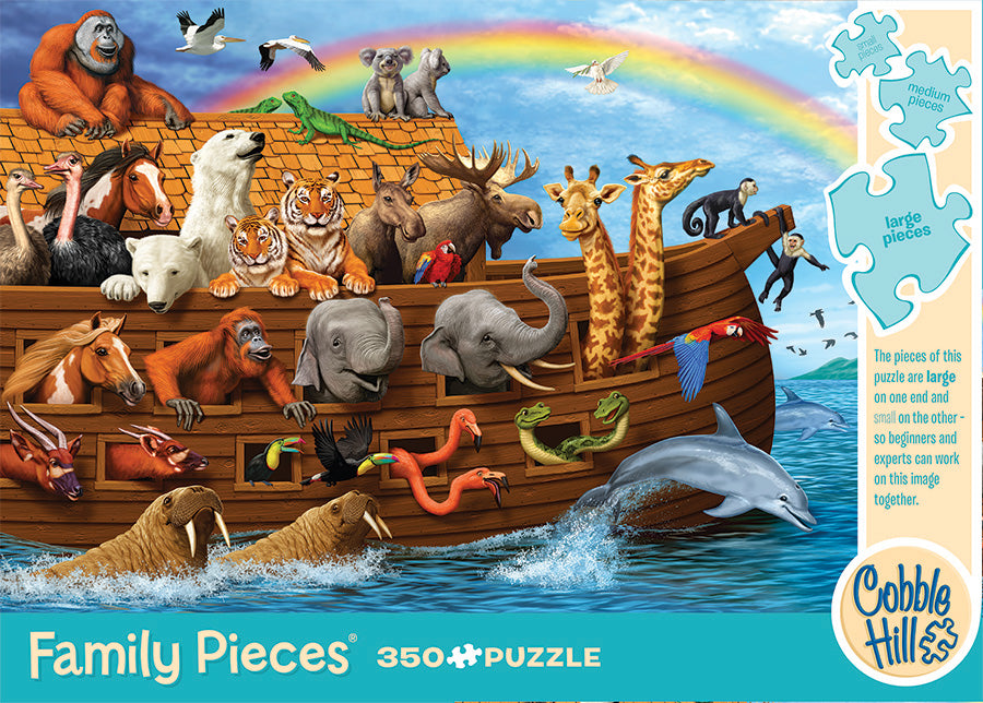 Voyages dans l'Espace - Puzzle Famille (Pièces de Tailles Différentes) -  350 pièces COBBLE HILL