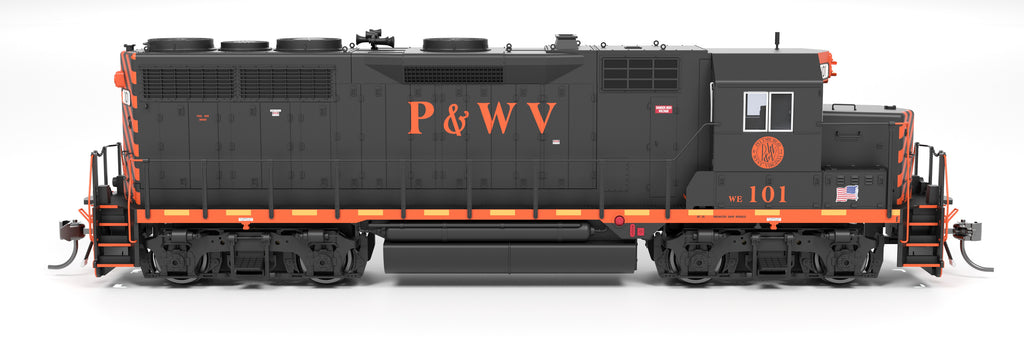 HO EMD GP35 P&WV #101 Paragon4 Sound/DC/DCC Hobby Express Exclusive PREORDER