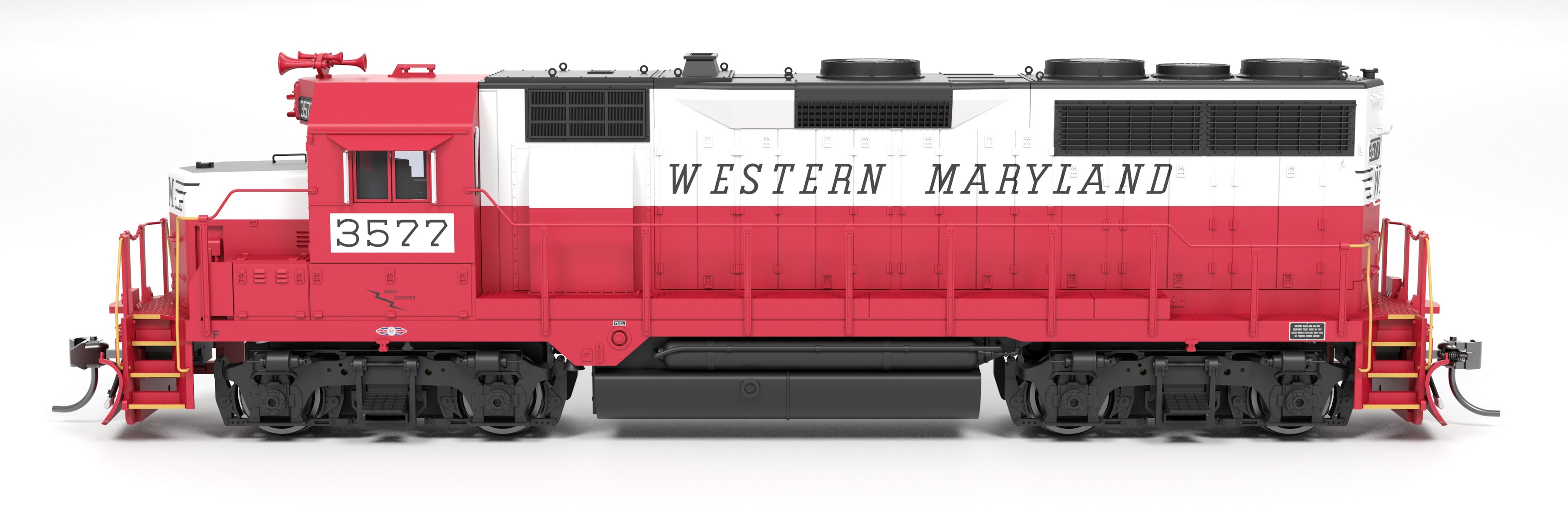 HO EMD GP35 WM #3580 Circus Paint Scheme Paragon4 Sound/DC/DCC Hobby Express Exclusive PREORDER