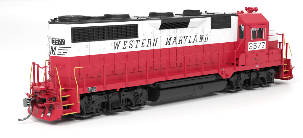HO EMD GP35 WM #3580 Circus Paint Scheme No-Sound DCC Ready Hobby Express Exclusive PREORDER