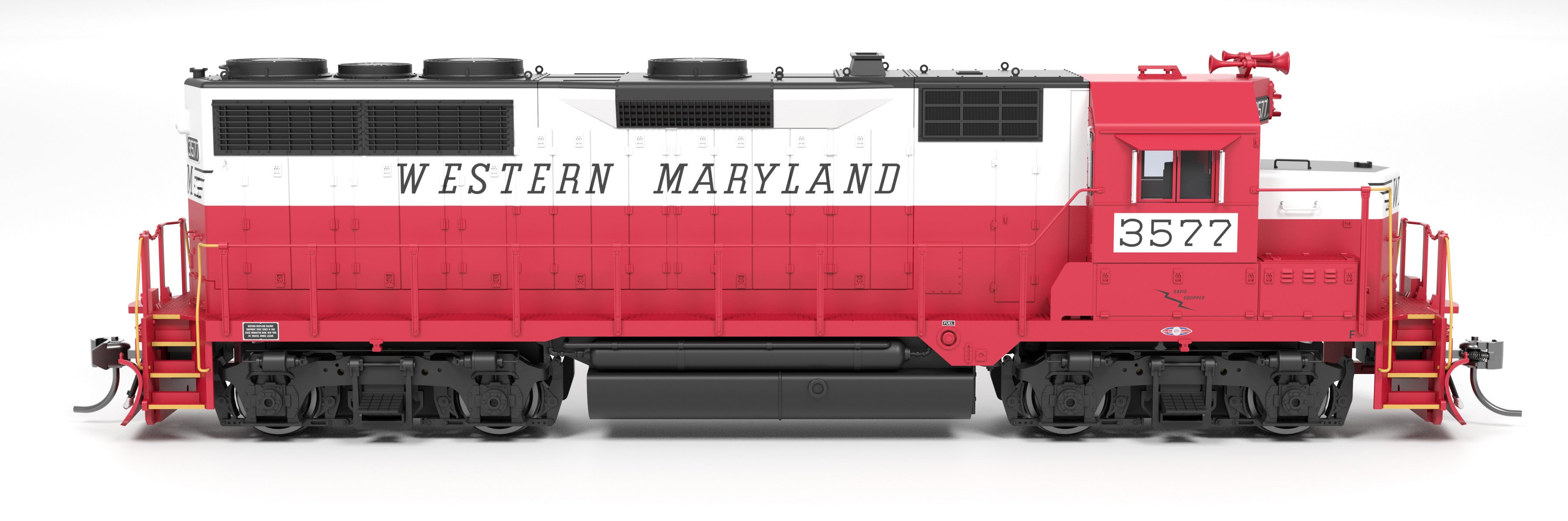 HO EMD GP35 WM #3580 Circus Paint Scheme Paragon4 Sound/DC/DCC Hobby Express Exclusive PREORDER