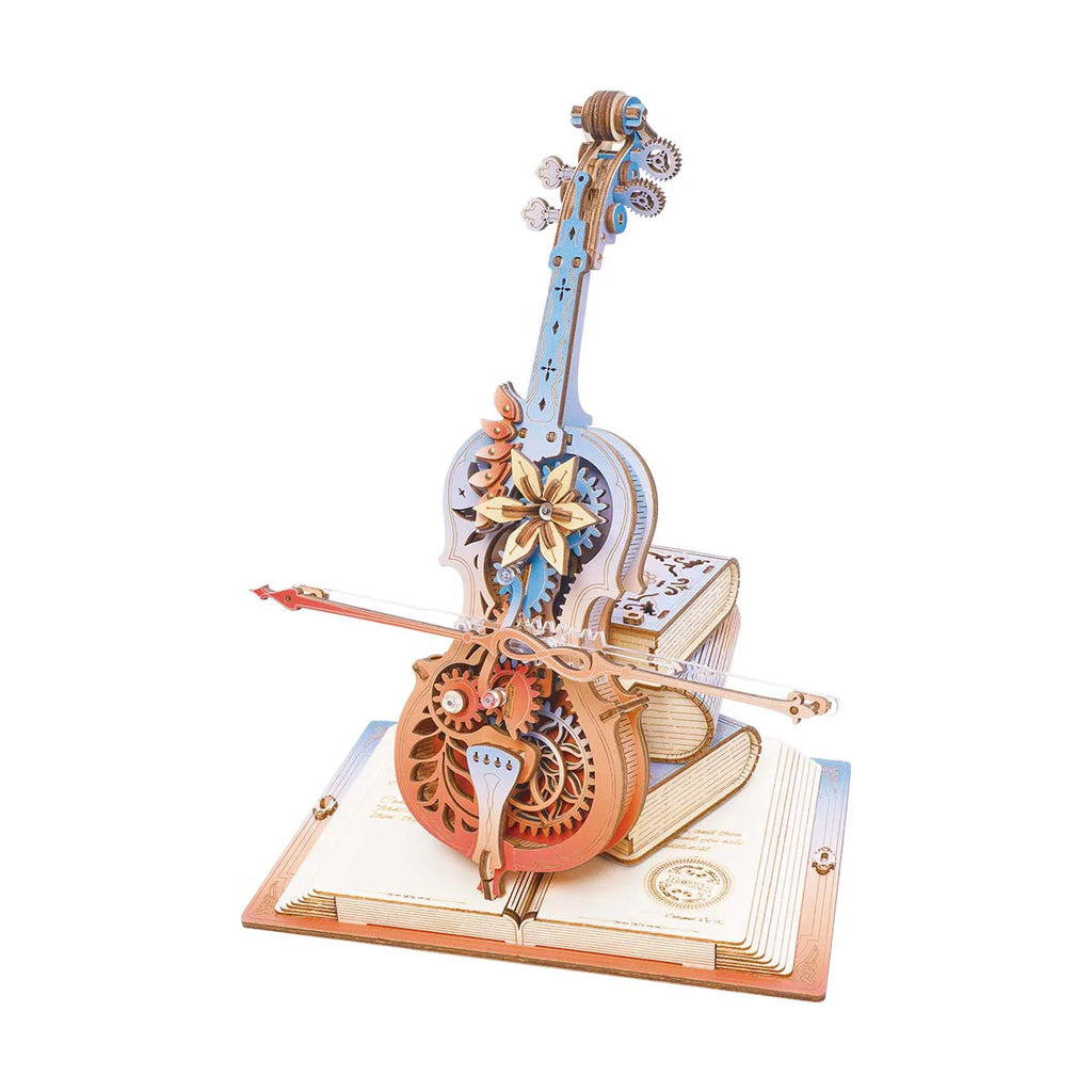 Assembled Symphony of Gorgeous Dreams Violin mechanical model kit 