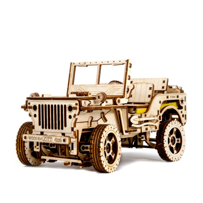 Wooden City 4x4 Laser Cut