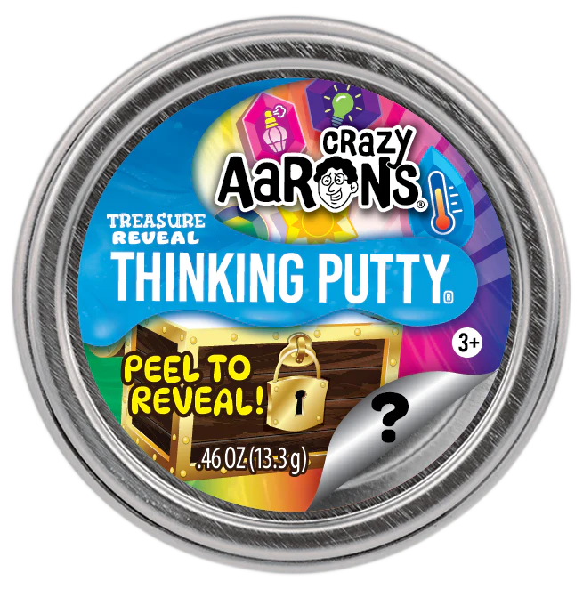 Treasure Reveal Thinking Putty mini tin.