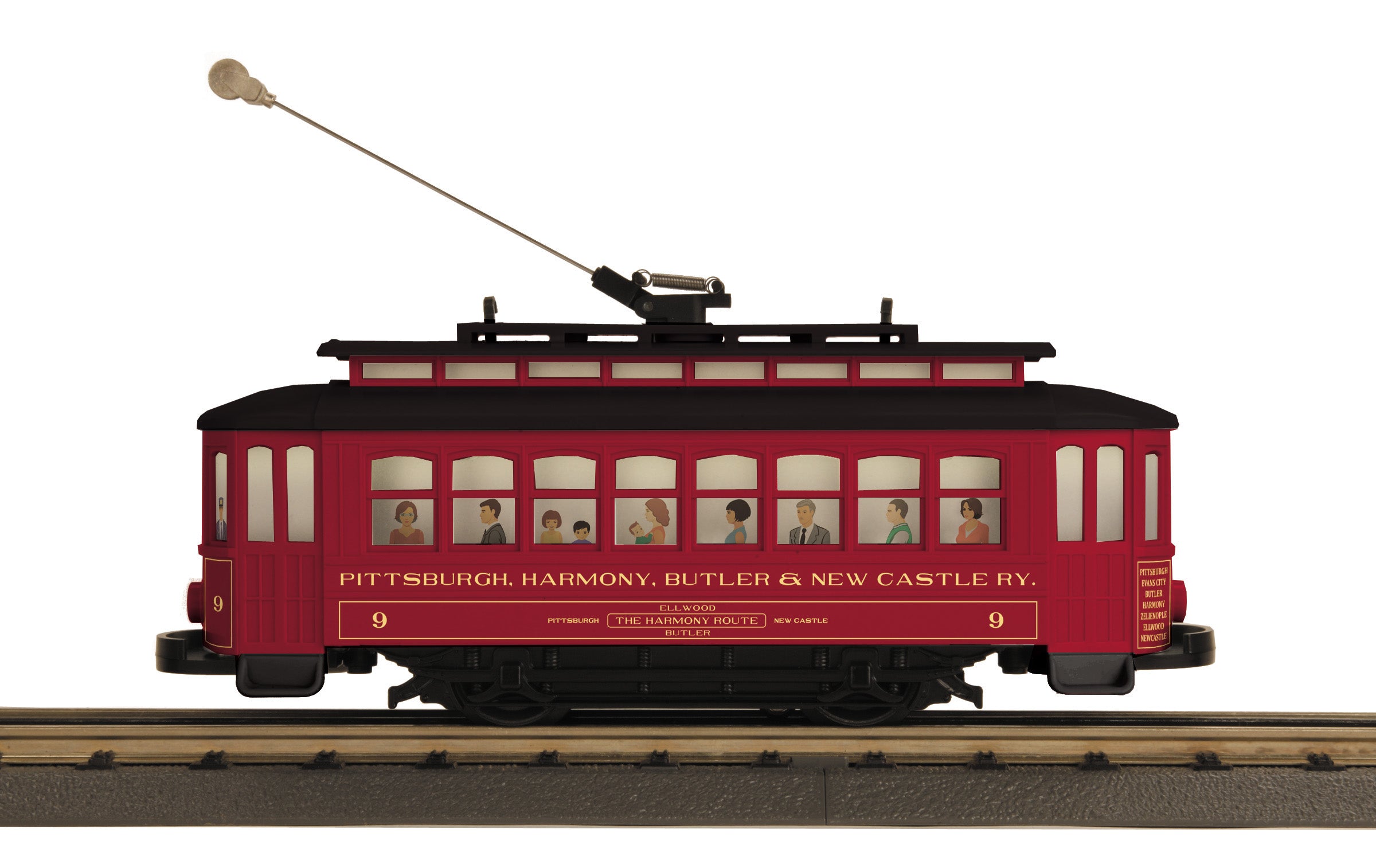 O P,H,B&NC Shortline Trolley Bump and Go