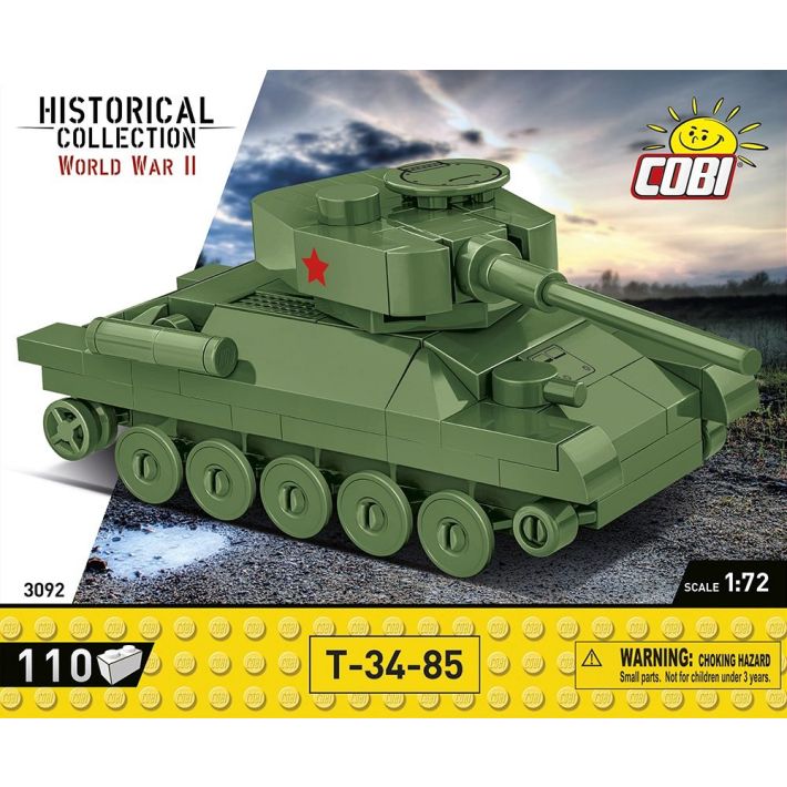 110pc T-34-85 Tank