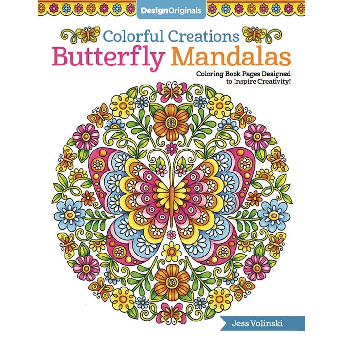 Butteryfly Mandalas Coloring B