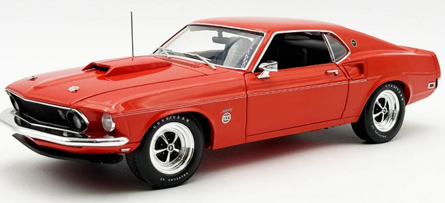 Scale model of 1969 Ford Mustang.