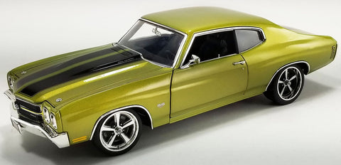 1/18 1970 Chevrolet Chevelle SS Restomod Citrus Green Metallic
