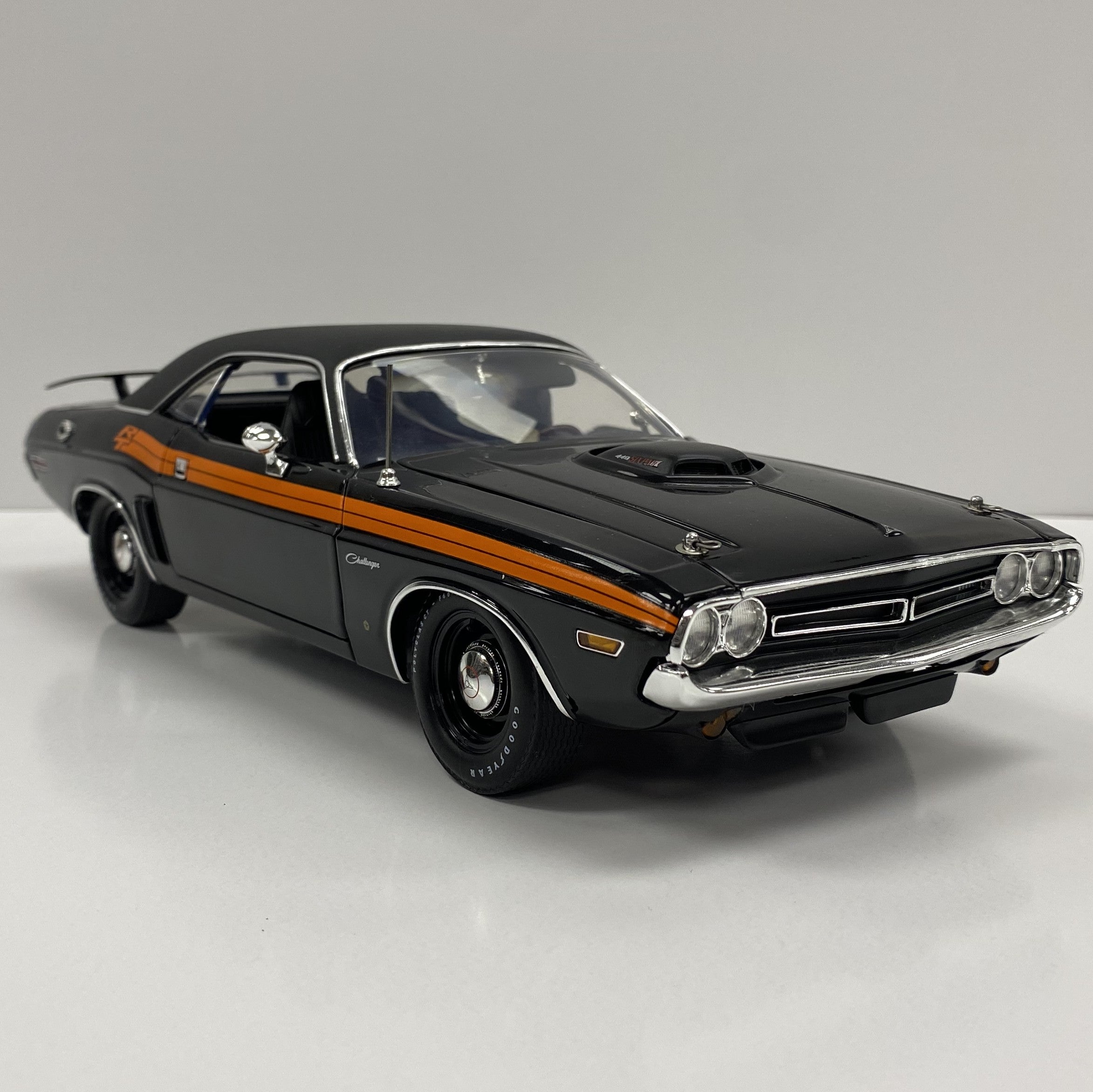 Scale model of 1971 Dodge Challenger R/T