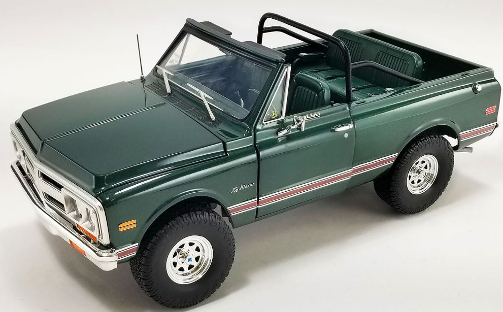 Blazer with convertible top off.