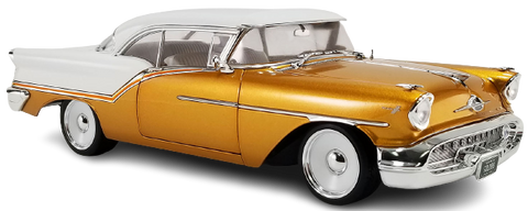 1/18 1957 Oldsmobile Super 88 Gold Metallic