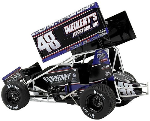 1/18 scale model of a sprint car.