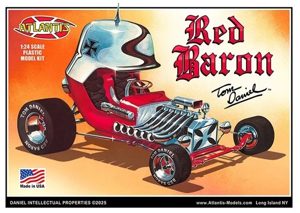 Red Baron by Tom Daniel Model Kit illustration.