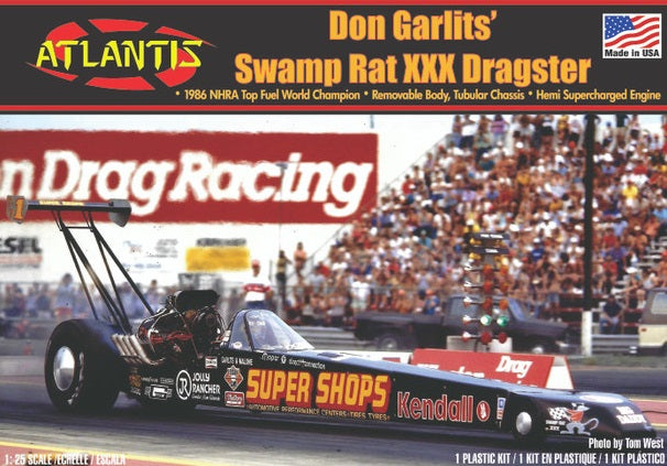 1/25 Don Garlits XXX Swamp Rat Rear Engine Dragster