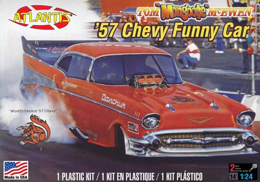 1/24 1957 Chevy Funny Car Tom "Mongoose" McEwen