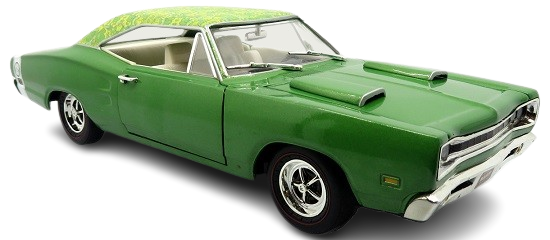 1/18 1969 Dodge Coronet Super Bee Green