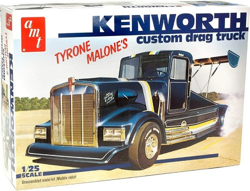 Model kit box for a Kenworth custom drag truck