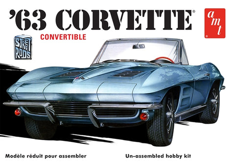 1/25 1963 Chevy Corvette Convertible 3 n' 1