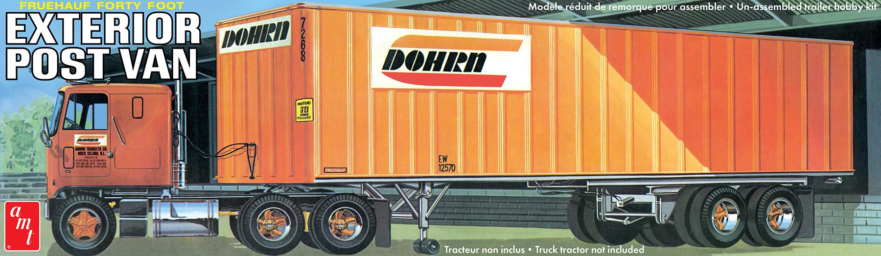 1/25 40' Fruehauf Exterior Post Trailer Dohrn