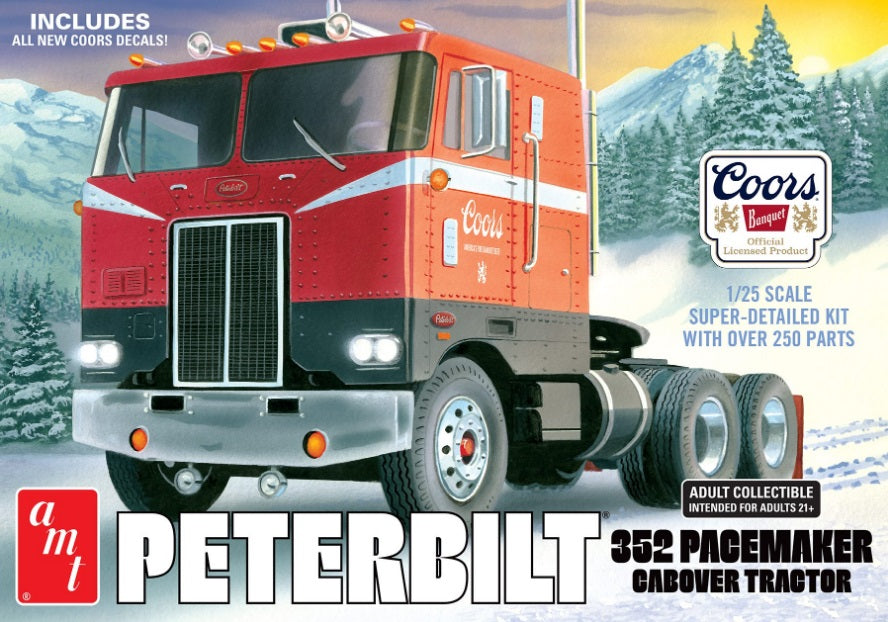 1/25 Peterbilt 352 Pacemaker Cabover 'Coors Beer'