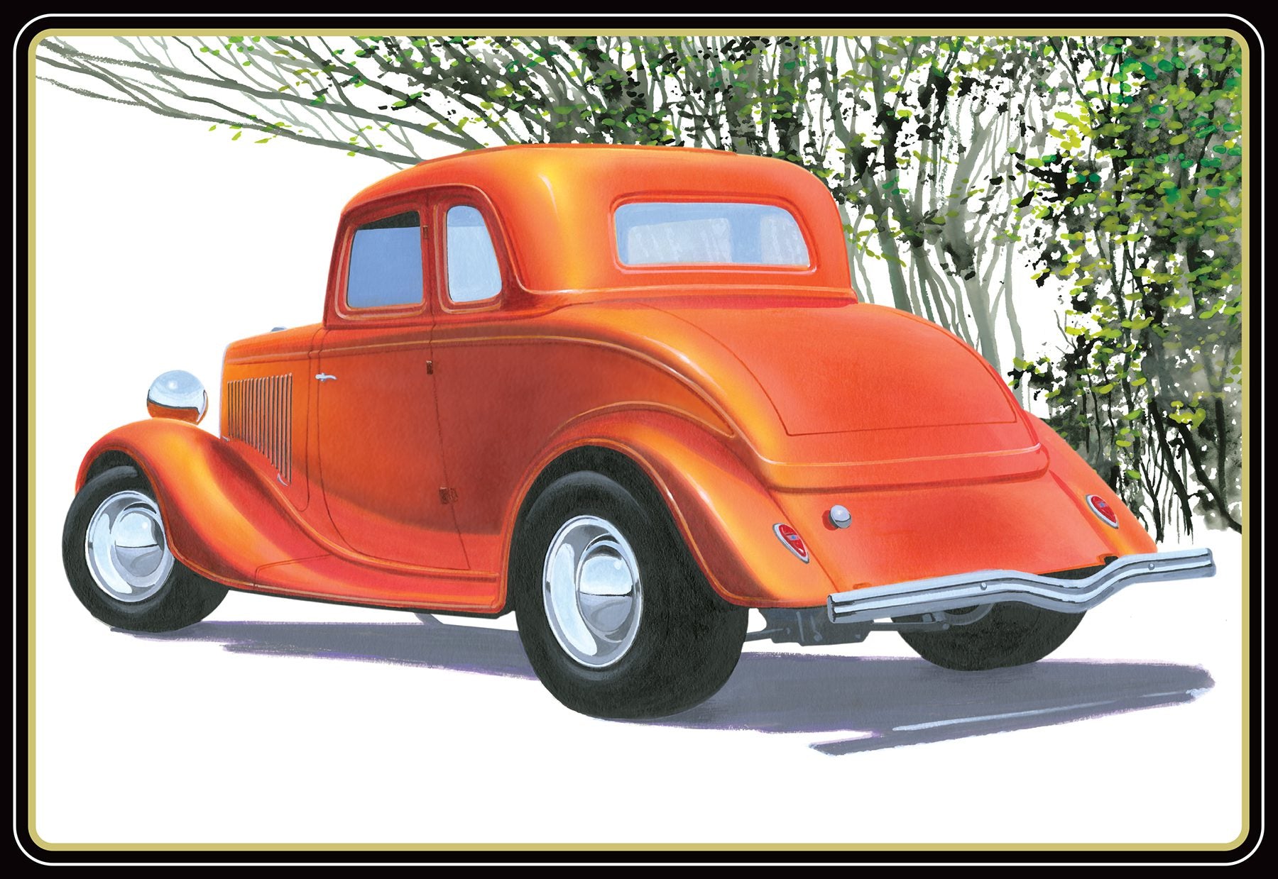 1/25 1934 Ford 5 Window Coupe Street Rod