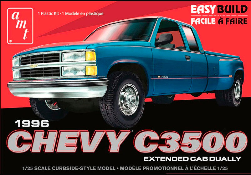 1/25 1996 Chevrolet C-3500 Dually Pickup Easy Build