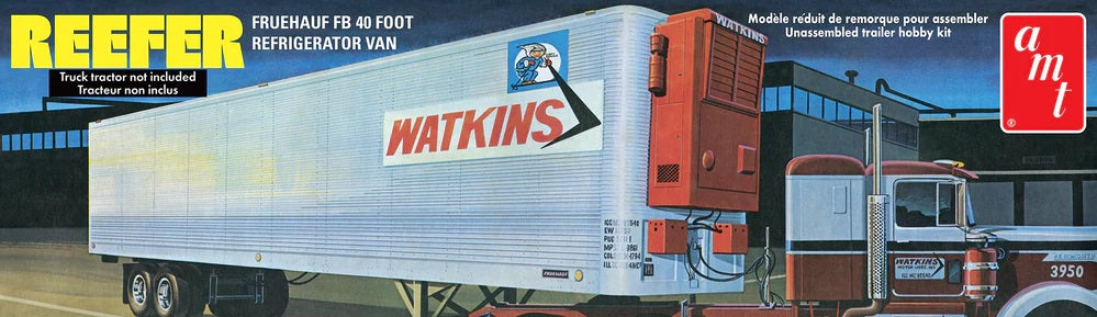 1/25 Fruehauf 40' Reefer Trailer Watkins