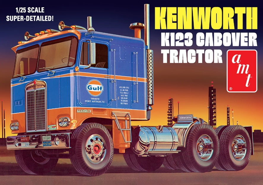1/25 Kenworth K-123 Cabover 'Gulf'