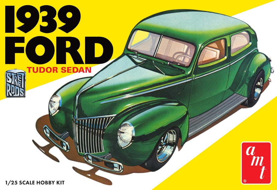 1/25 1939 Ford 39/40 Sedan Street Rod Series (4 'n 1)