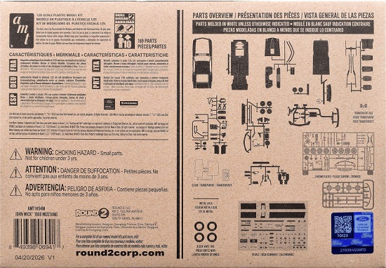Bottom of box showing parts overview.