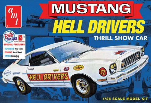 1/25 1977 Ford Mustang Hells Drivers Thrill Show Car