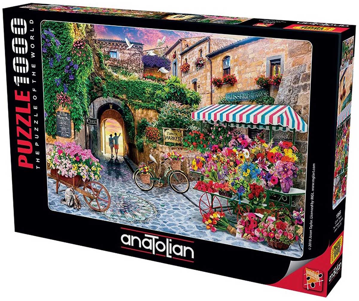 1000pc Flower Markey Puzzle