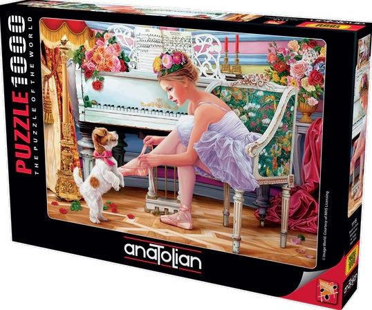 1000pc Ballerina & Her Puppy P